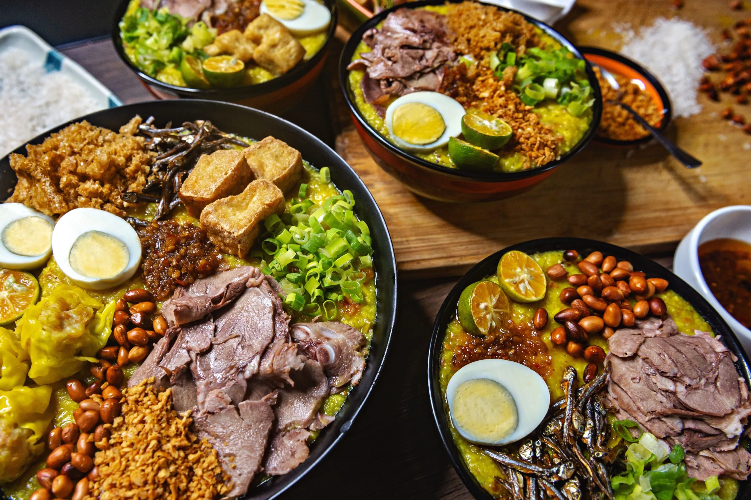 Close-up of cooked dishes on a wooden table — Pexels